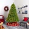 7.5ft. Pre-lit Green Scotch Pine Artificial Christmas Tree with Clear LED Lights